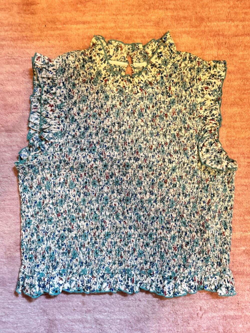 Sezane Samona Blouse Ostuni - Size 12
